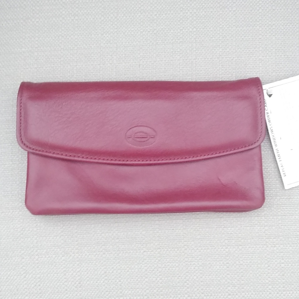 Rolfs Women's Red Leather Wallet